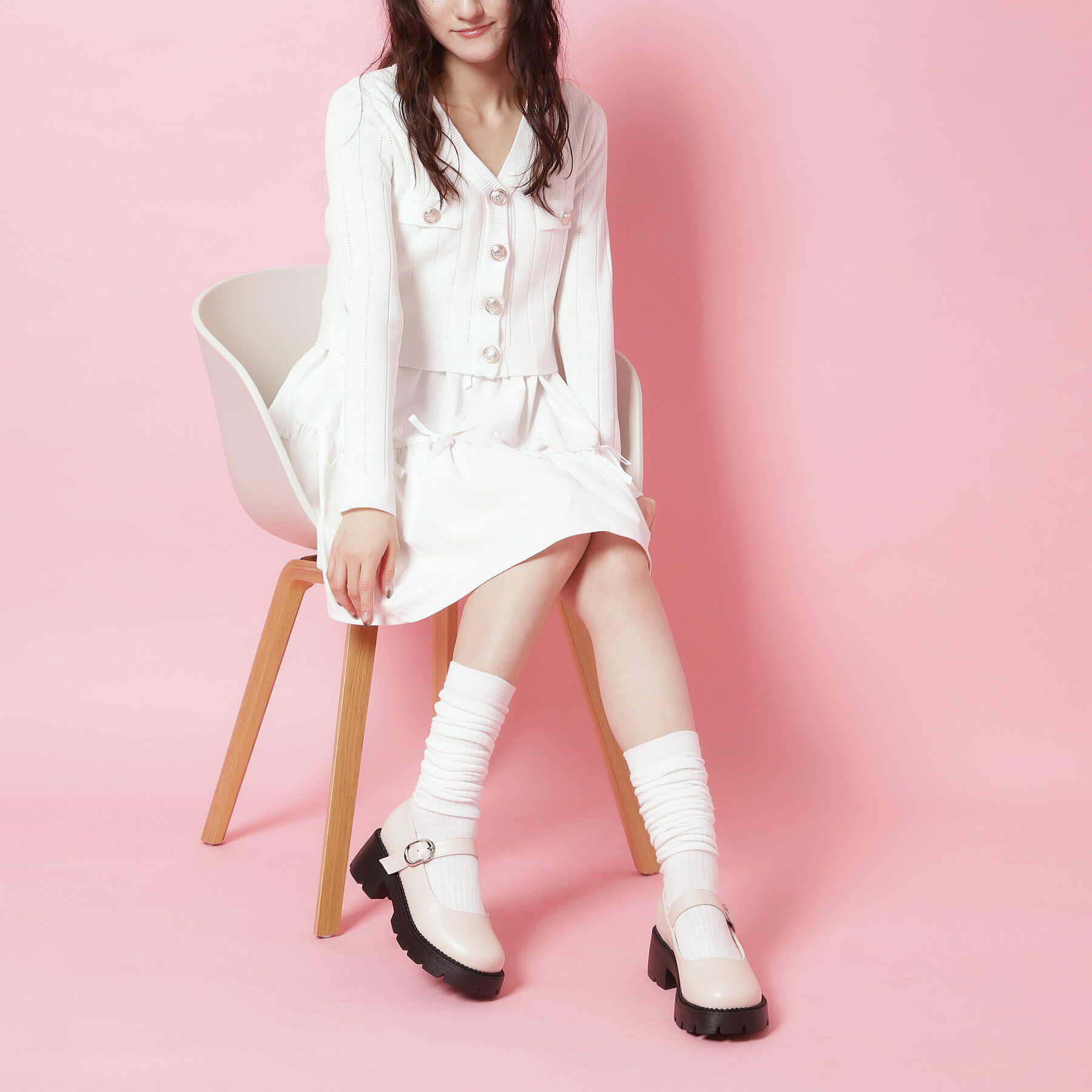 csT&P「ストラップ付パンプスメリージェーン」|パンプス|