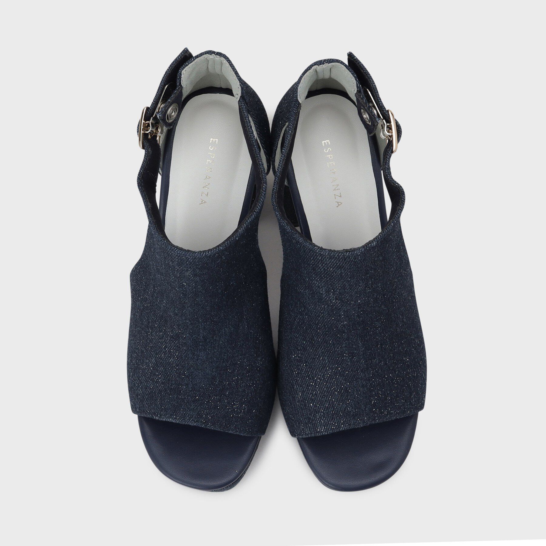 ESPERANZA「チャンキーヒール厚底サンダル」|サンダル|