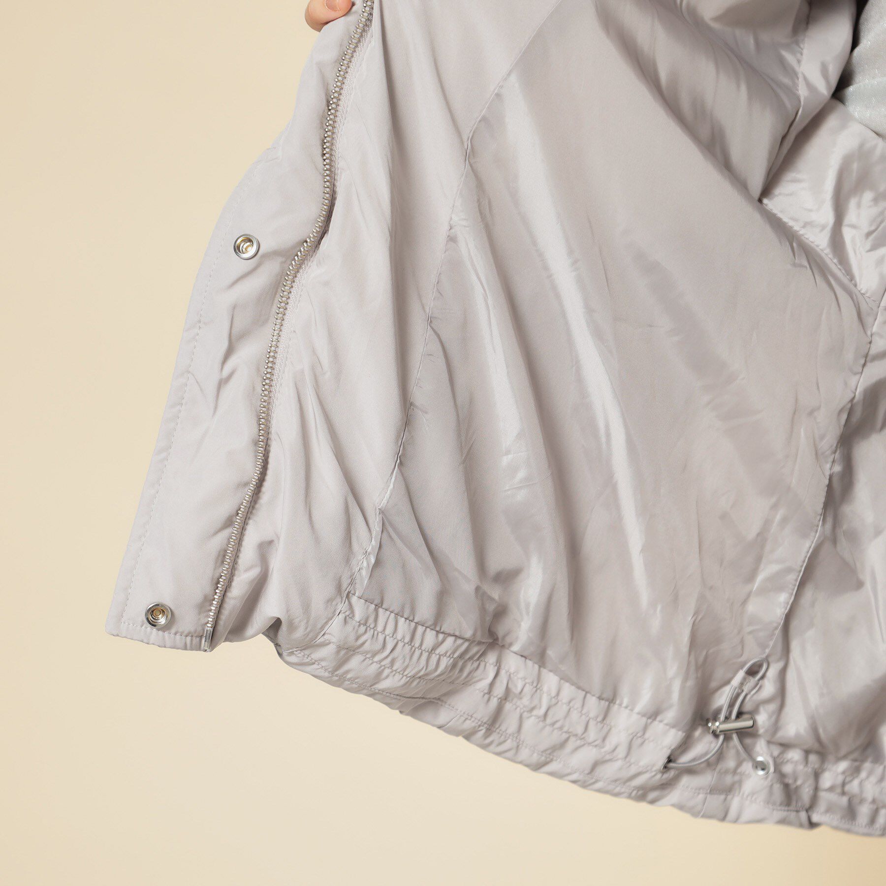 SunaUna「【プリーツレイヤードピュアダウン】」|ダウン|