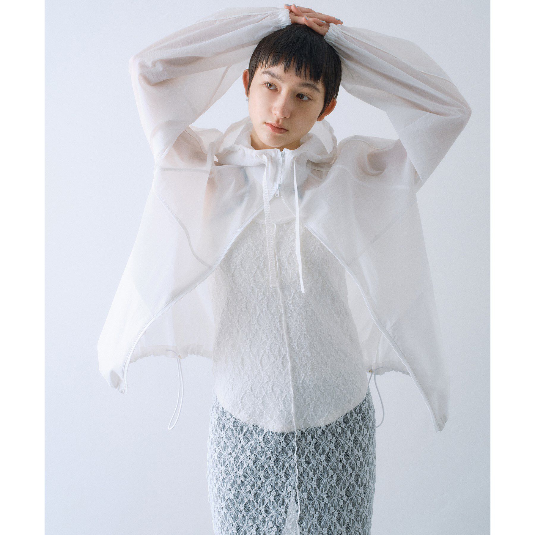 CODE A「sheer sporty blouson」|ブルゾン・スタジャン|