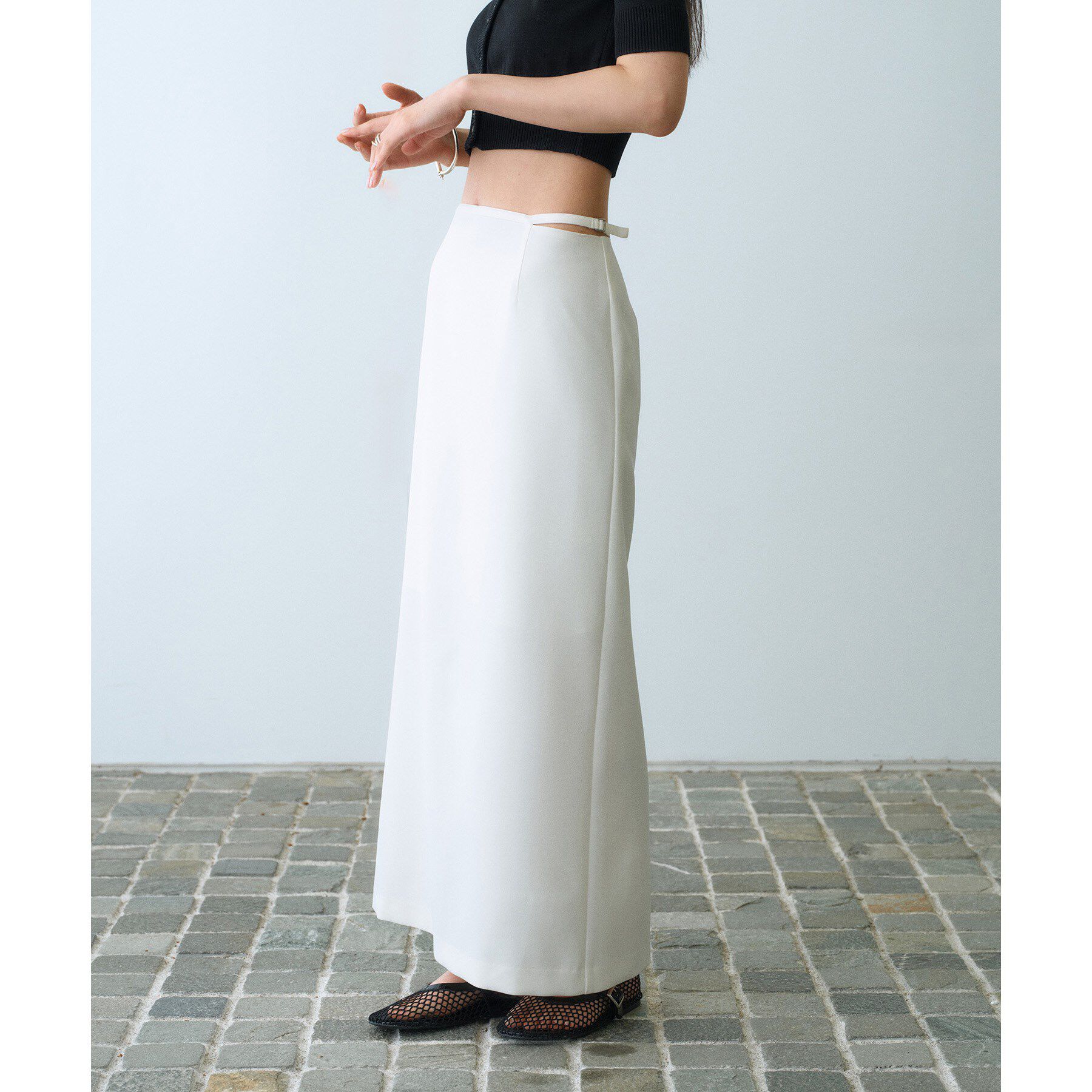 CODE A「sensual satin skirt」|スカート|