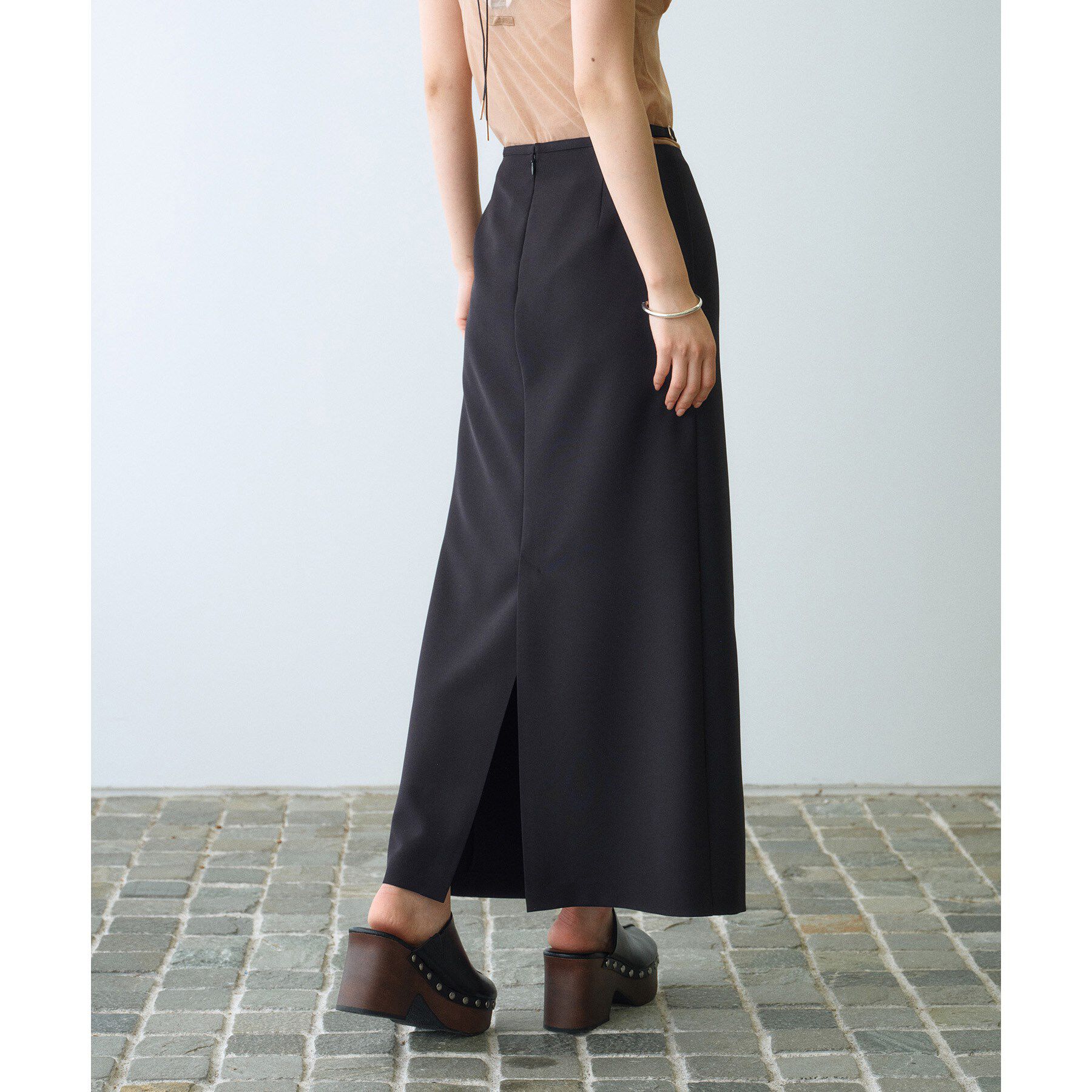 CODE A「sensual satin skirt」|スカート|