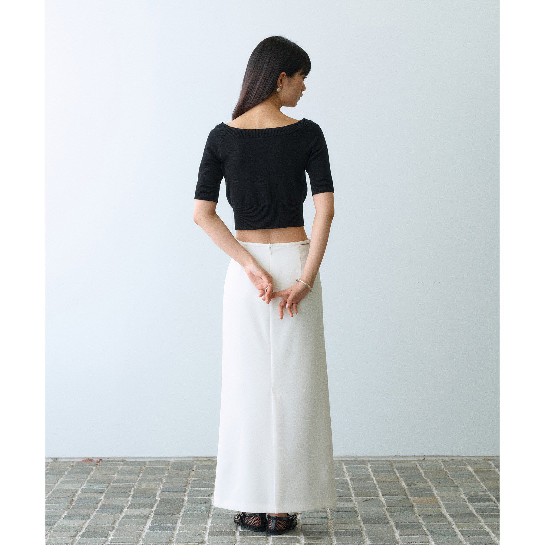 CODE A「sensual satin skirt」|スカート|