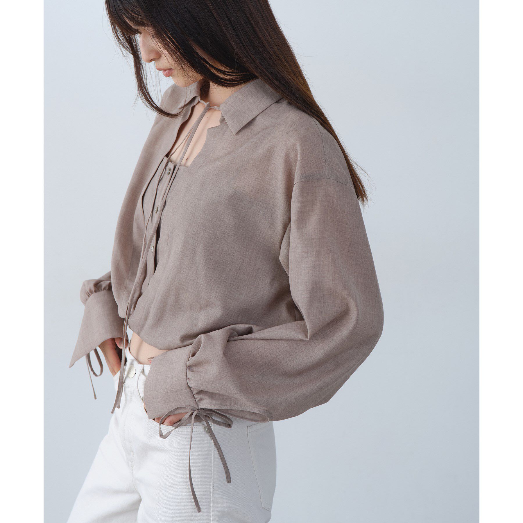 CODE A「air frame layered shirt」|シャツ・ブラウス|