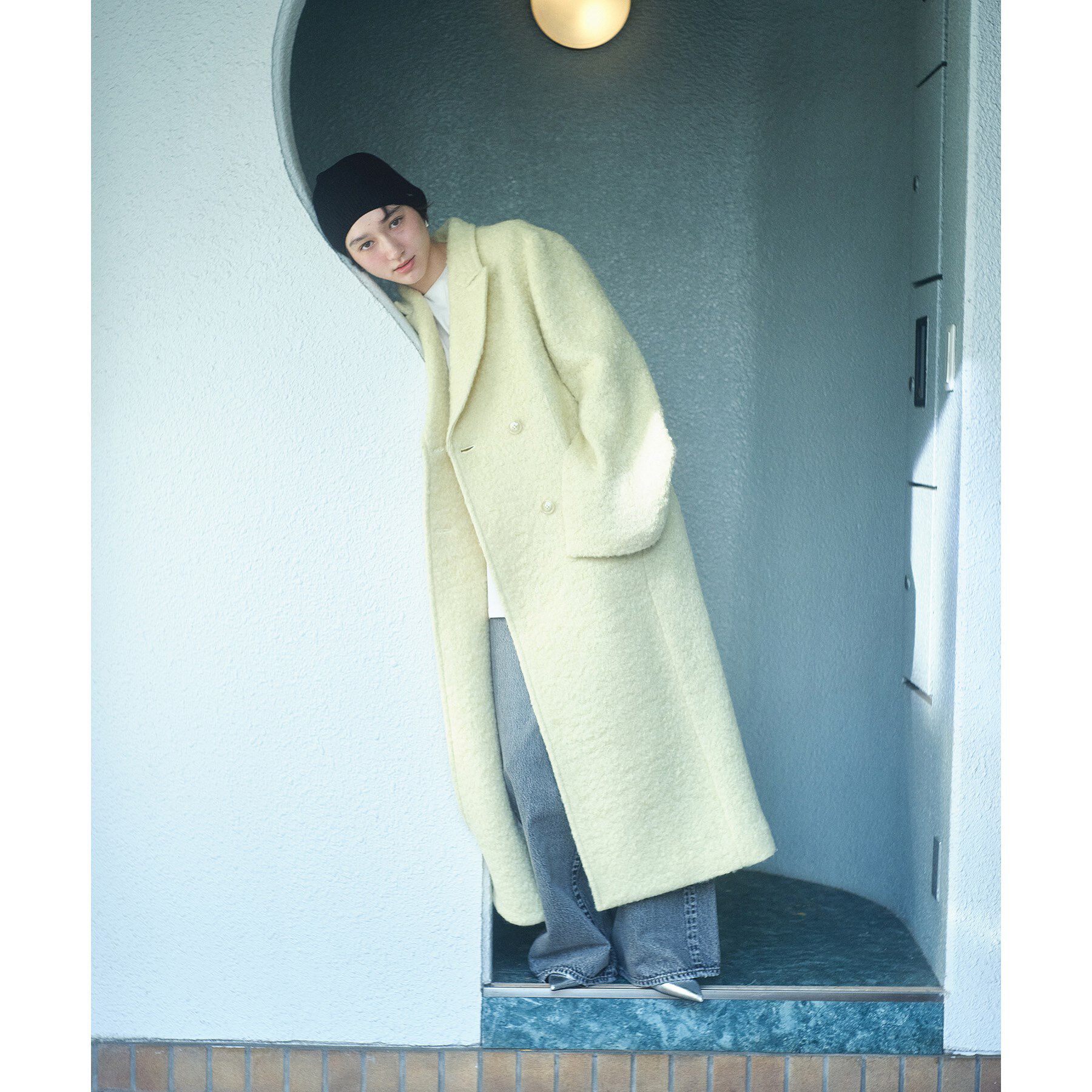 CODE A「M long coat」|チェスターコート|