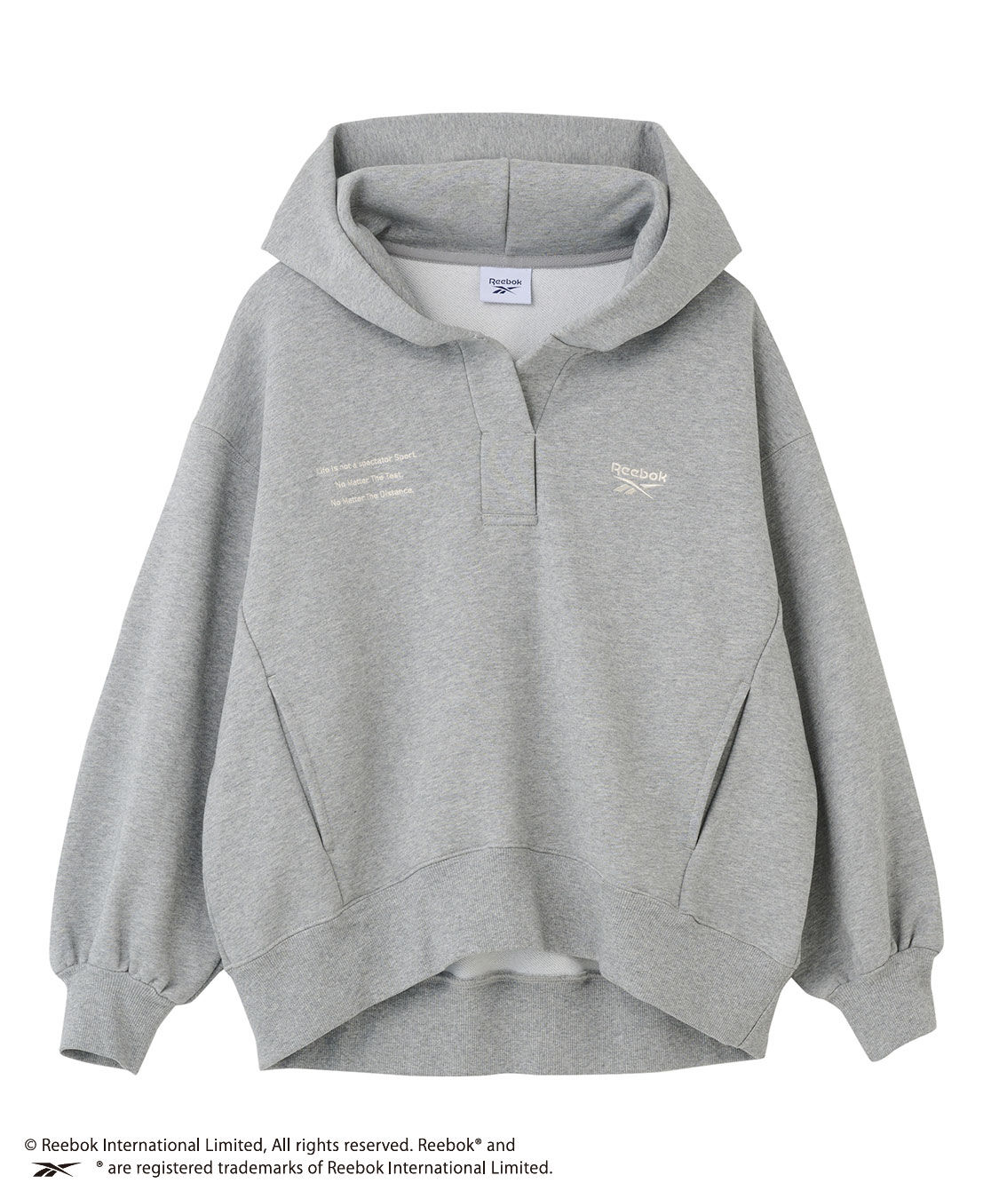 COCO DEAL「《COCO DEAL/Reebok》スキッパースウェットパーカー」|パーカー|