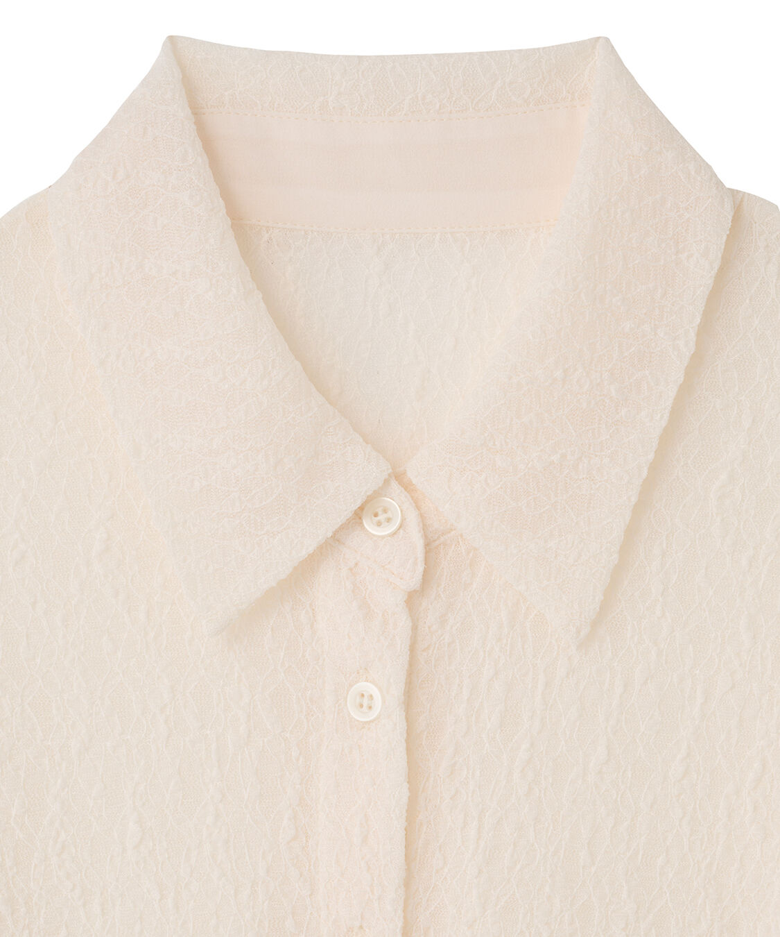 COCO DEAL「ストレッチレースシャツブラウス」|シャツ・ブラウス|