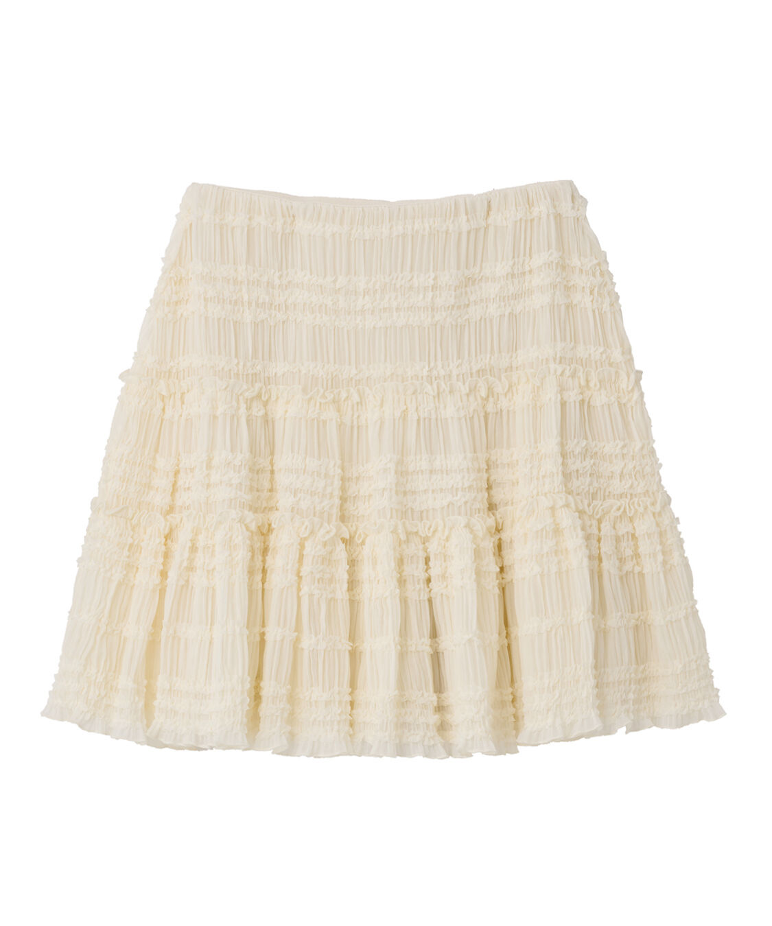 COCO DEAL「フリルティアードミニスカート」|スカート|