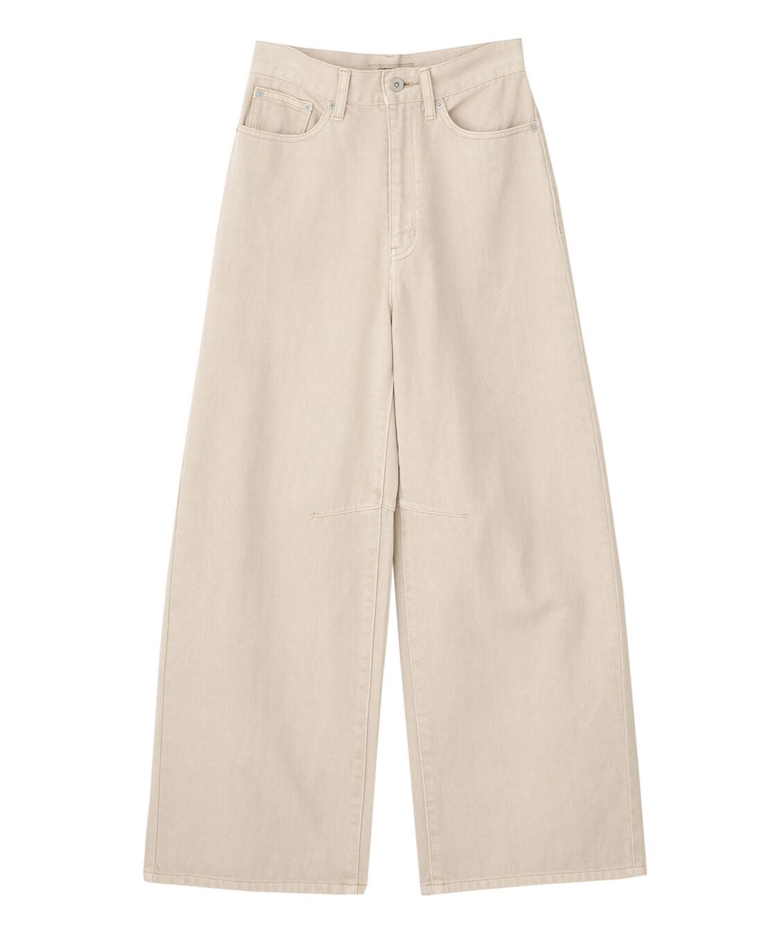 COCO DEAL「バレルワイドデニム/製品染めパンツ」|デニム|