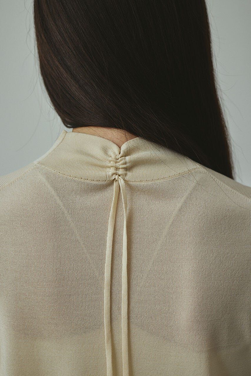 STYLEMIXER「バックストリングウォッシャブルニット」|ニット・セーター|