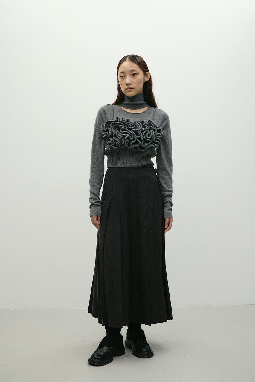 STYLEMIXER「フリルニットビスチェ」|キャミソール|