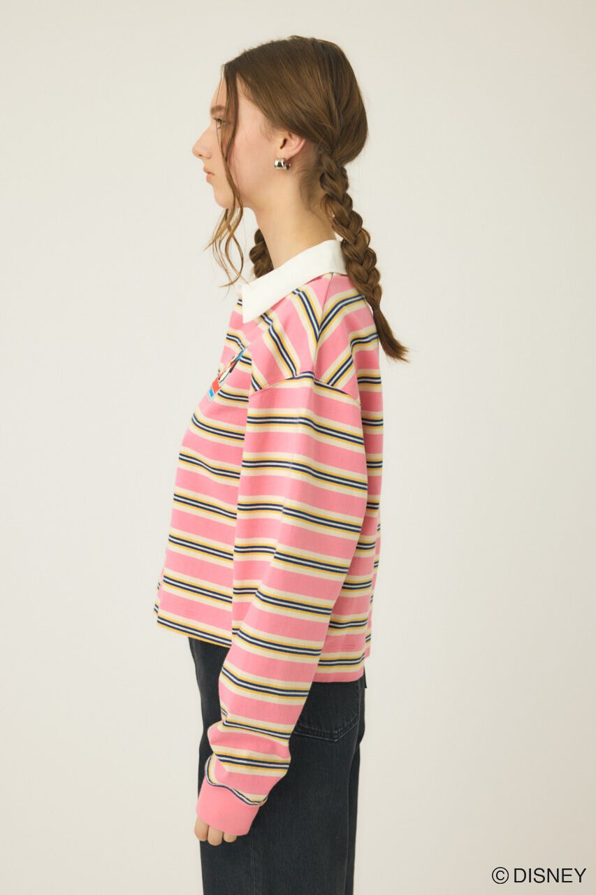 MOUSSY「MD TELEPHONE LS ポロ / MINNIE」|パーカー|