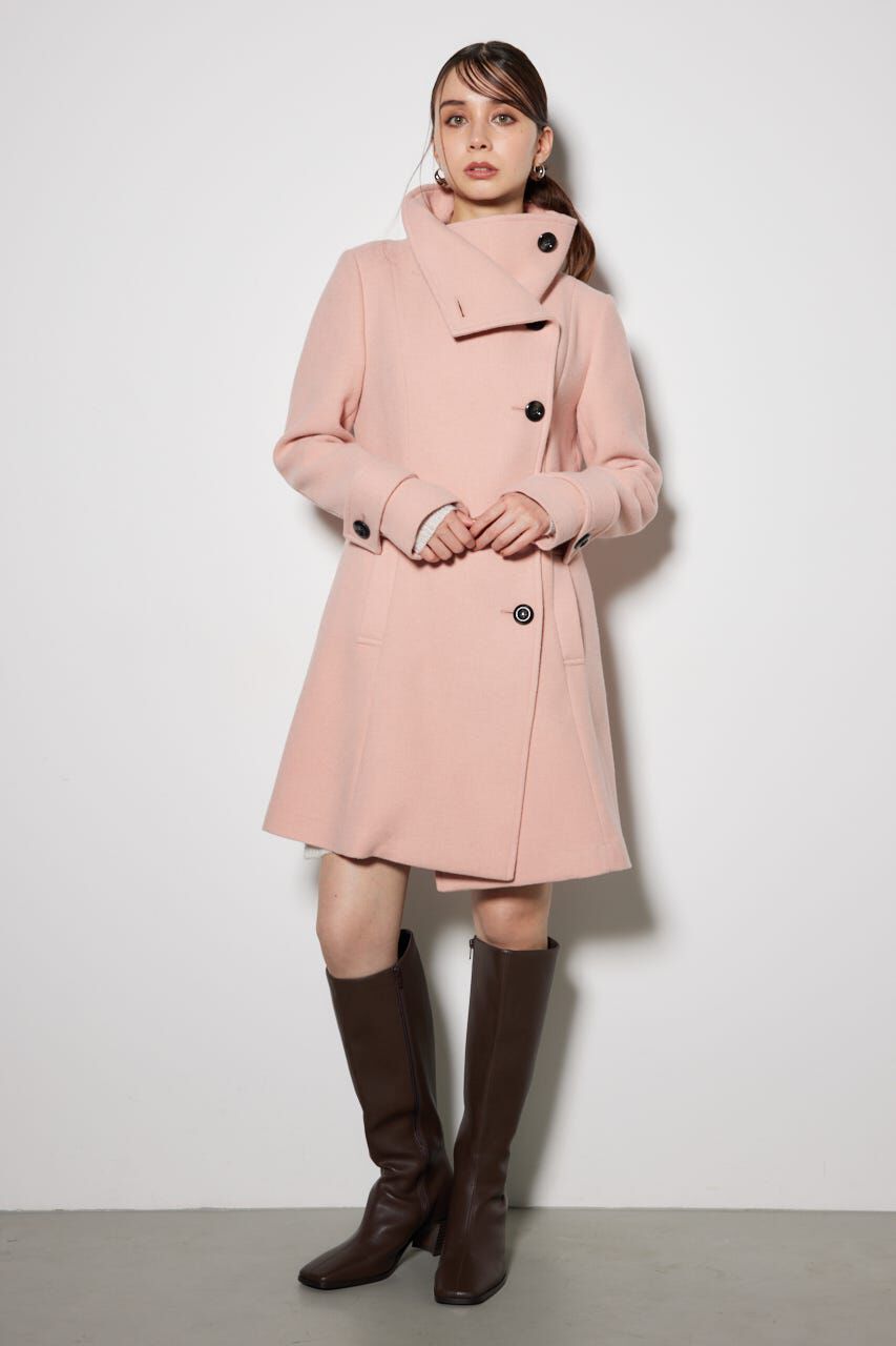 rienda「オーバーネックシンデレララインミニコート」|その他|