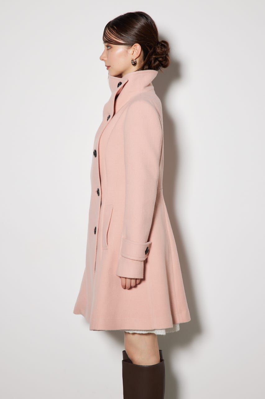 rienda「オーバーネックシンデレララインミニコート」|その他|