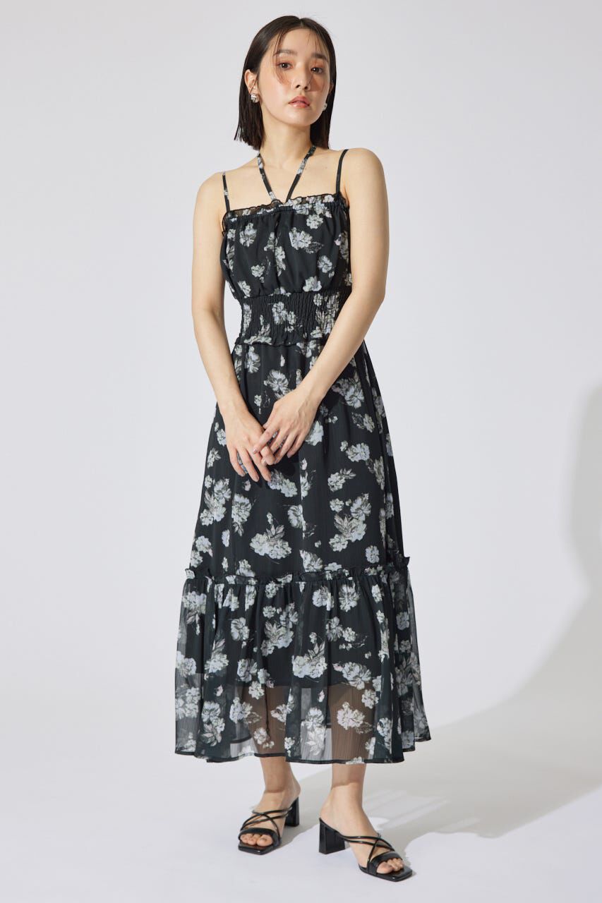 rienda「シャーリングワンピースセット」|ワンピース|