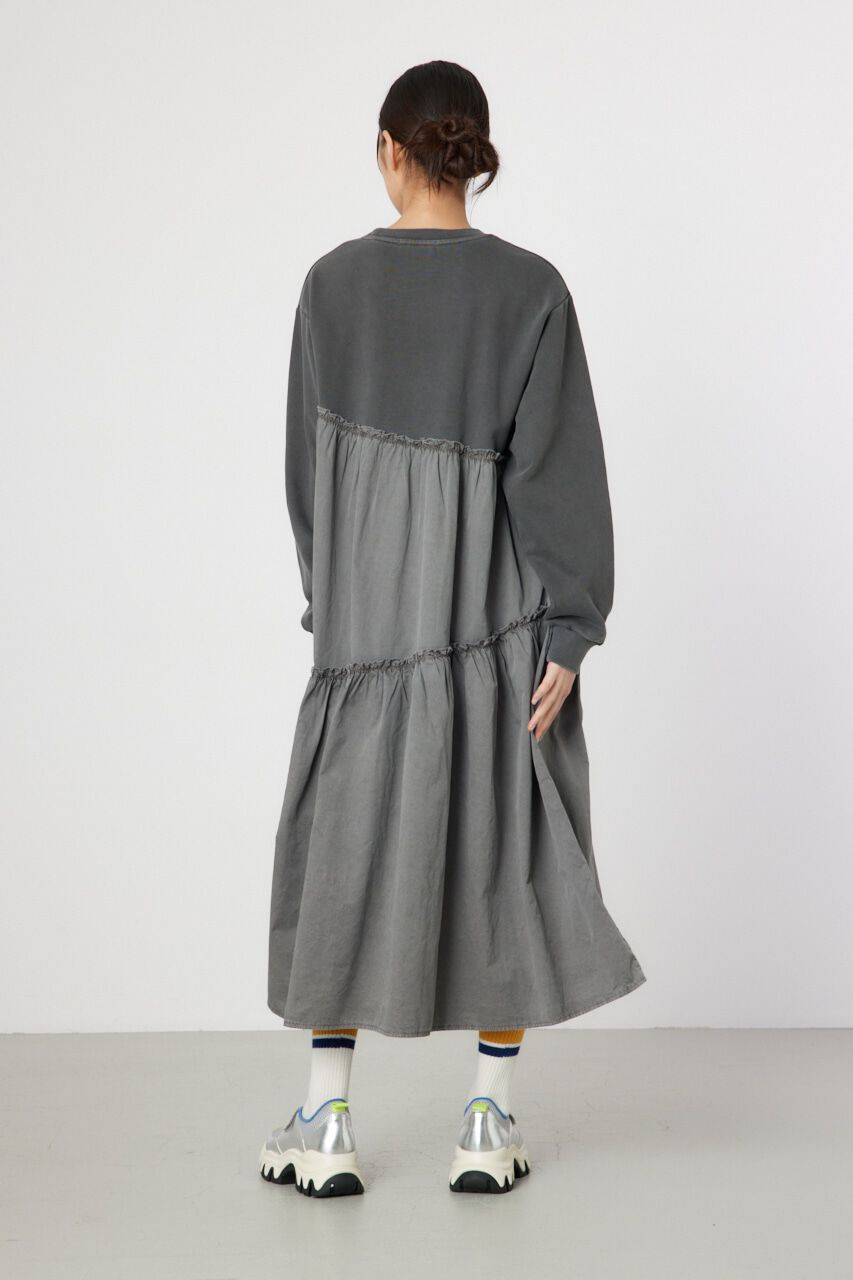 RODEO CROWNS「ピグメント布帛ドッキングワンピース」|ワンピース|