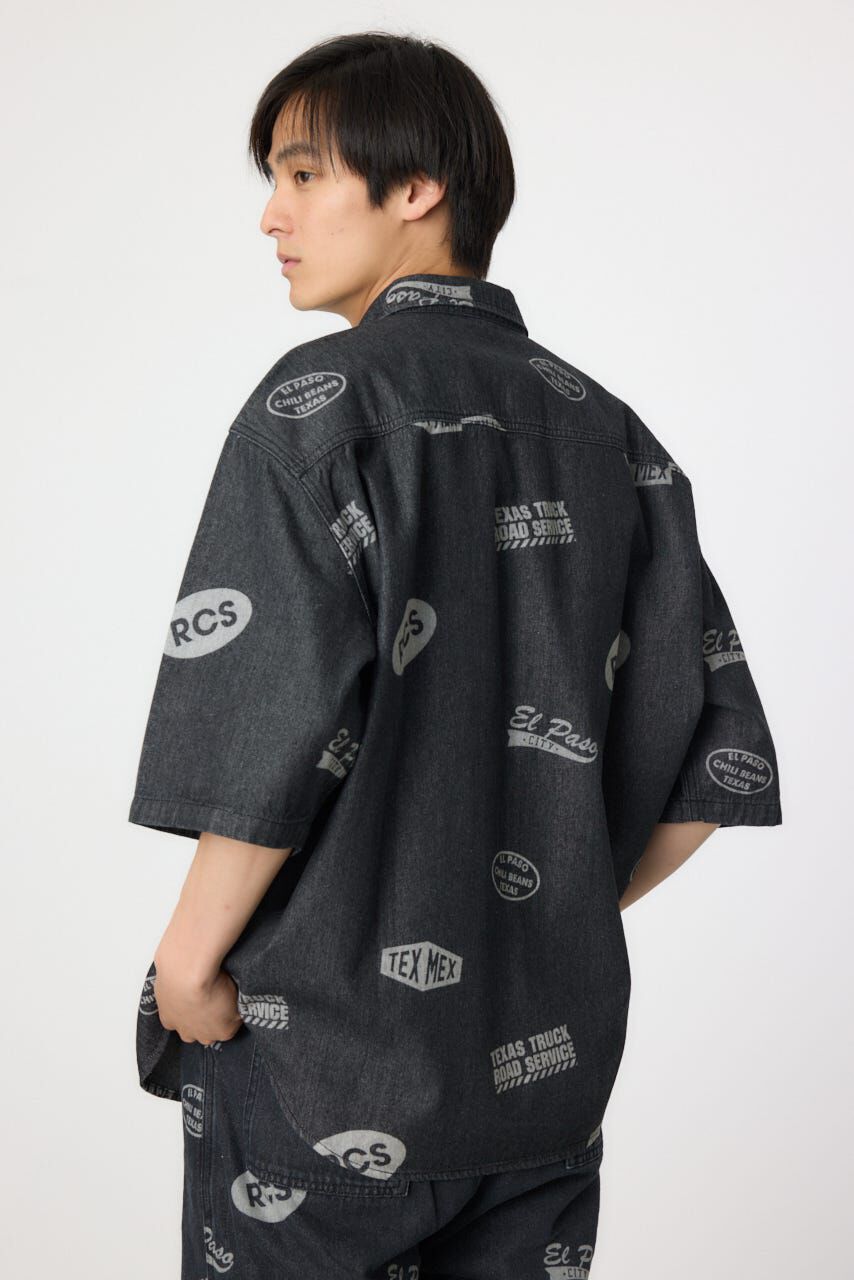 RODEO CROWNS「スタンプデニムシャツ」|シャツ・ブラウス|