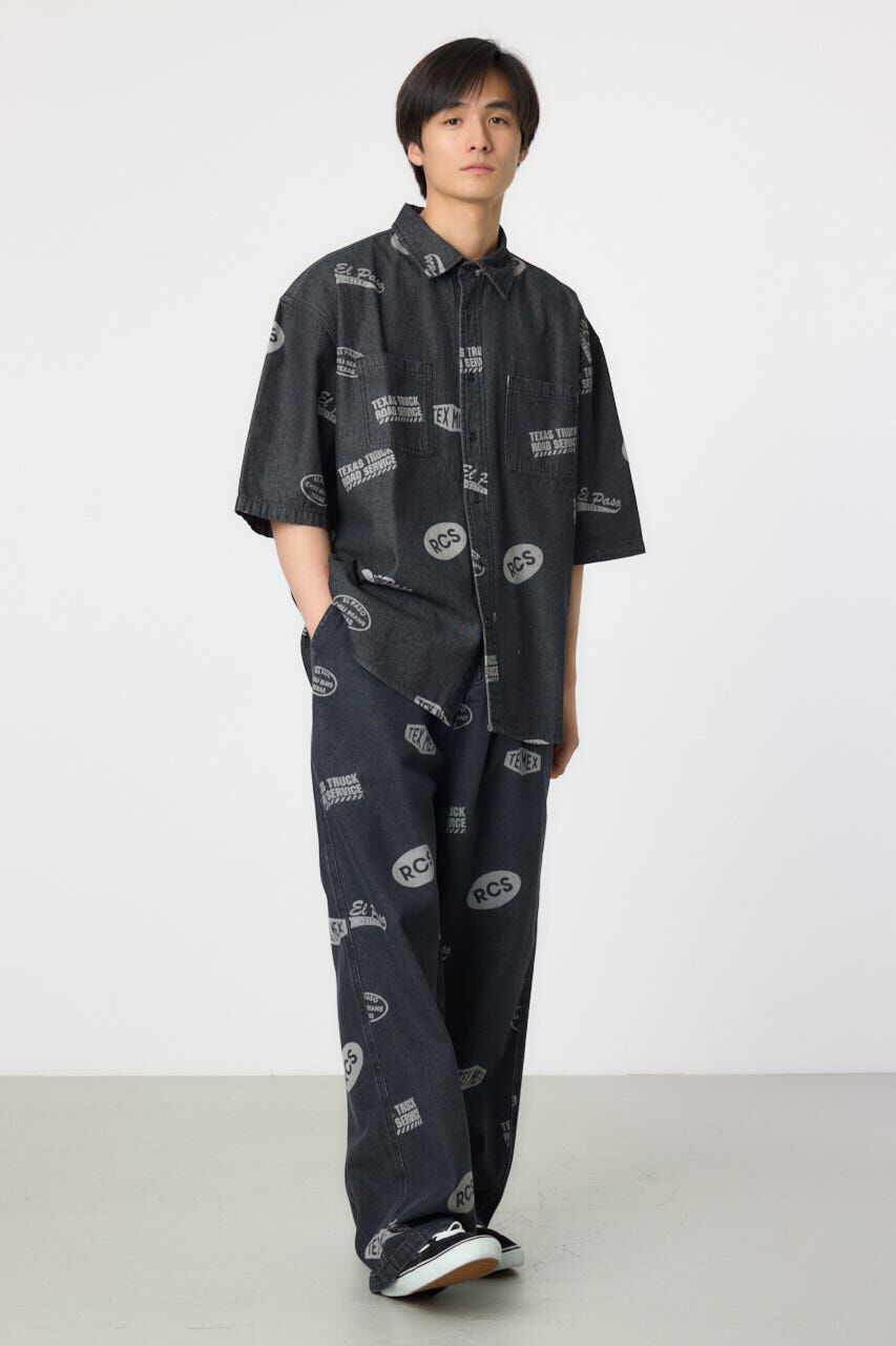 RODEO CROWNS「スタンプデニムシャツ」|シャツ・ブラウス|
