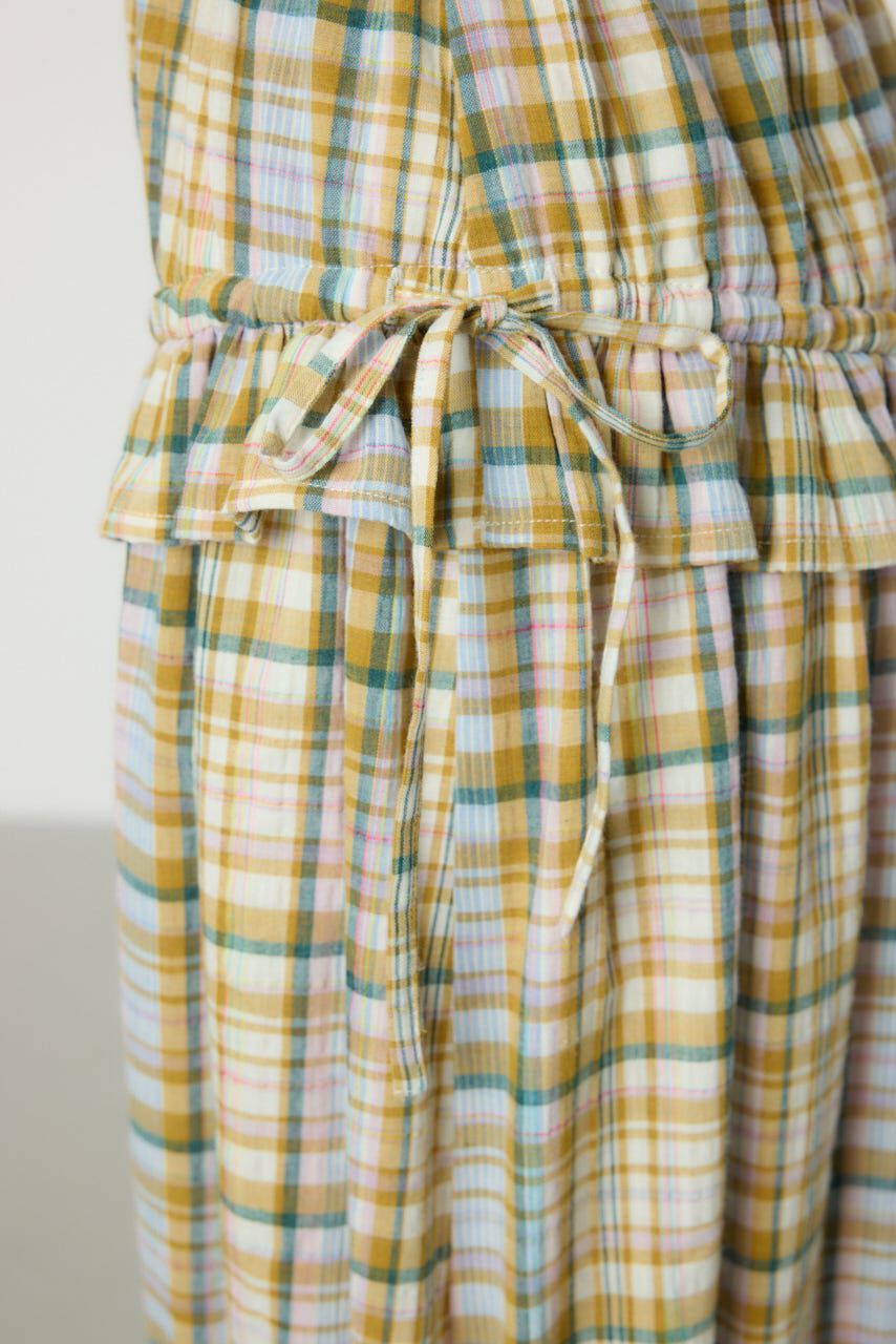 RODEO CROWNS「サマーチェックフリルティアードスカート」|スカート|