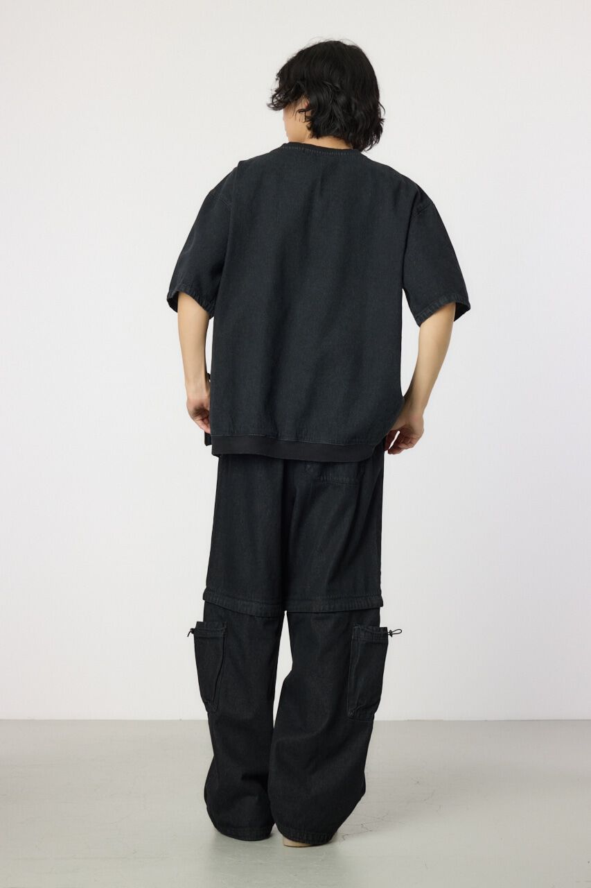 RODEO CROWNS「サイドジップデニムトップス」|シャツ・ブラウス|