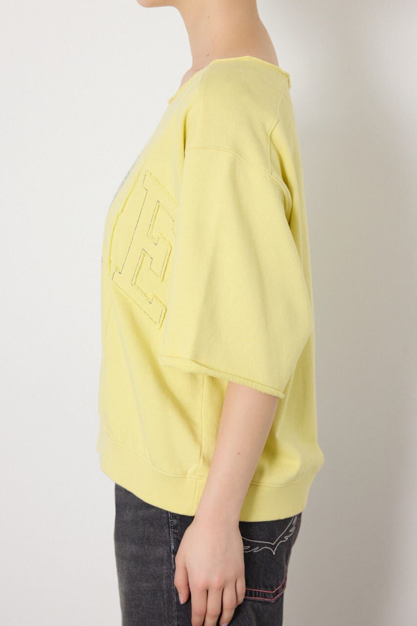 RODEO CROWNS「切替カレッジ半袖スウェット」|Tシャツ・カットソー|