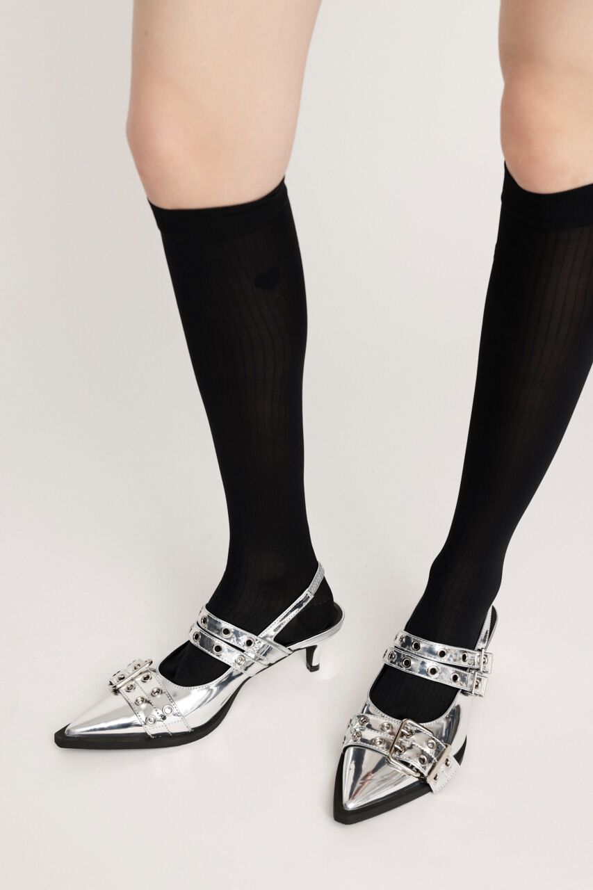 SLY「POINTED TOE BELTED サンダル」|サンダル|