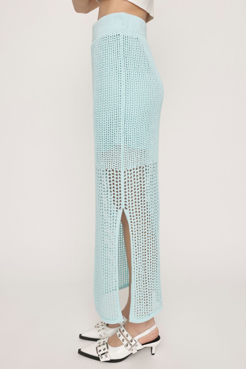 SLY「CROCHET I LINE ロングスカート」|スカート|
