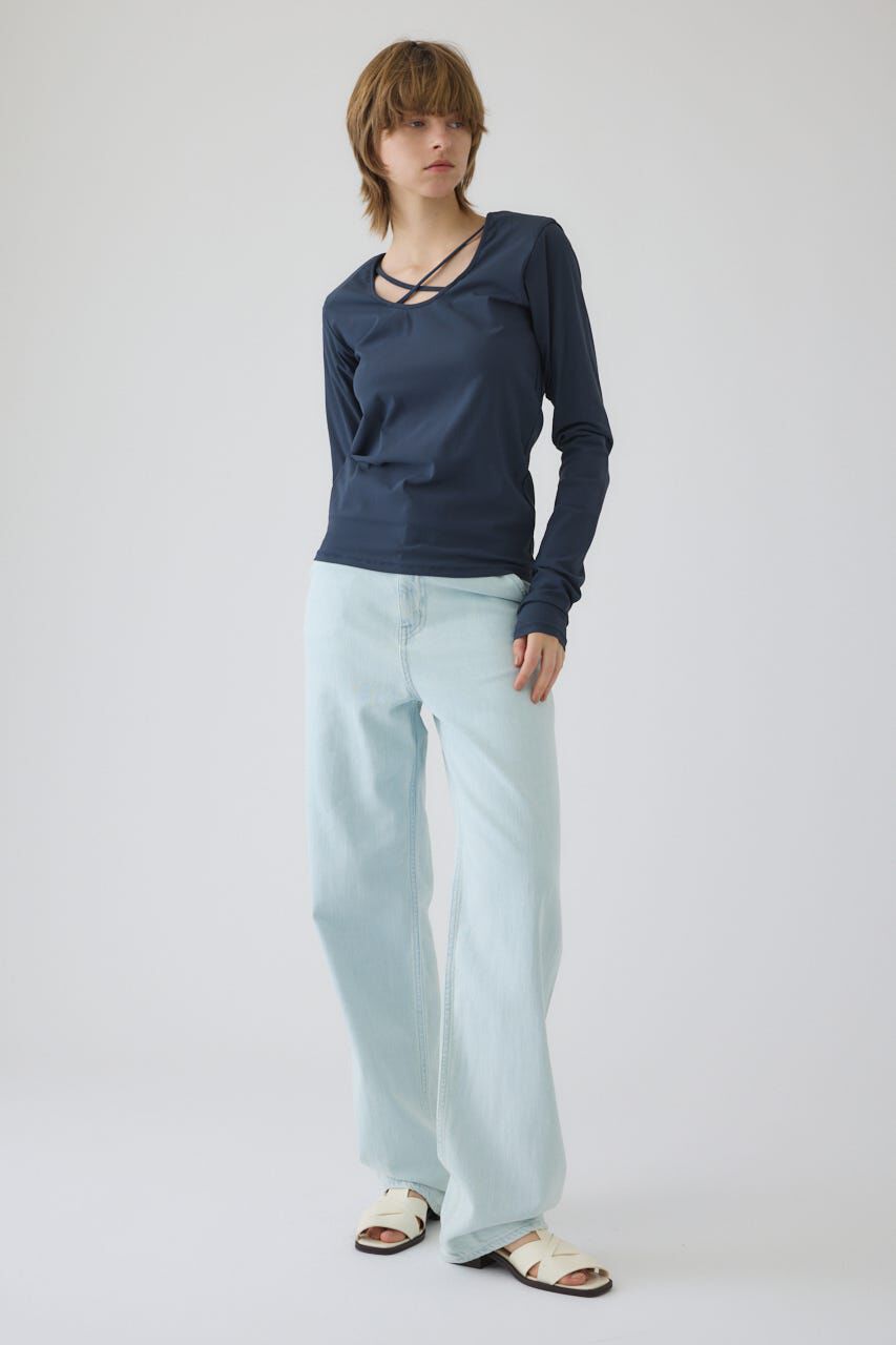 RIM.ARK 「Cross strap skin tops」|Tシャツ・カットソー|