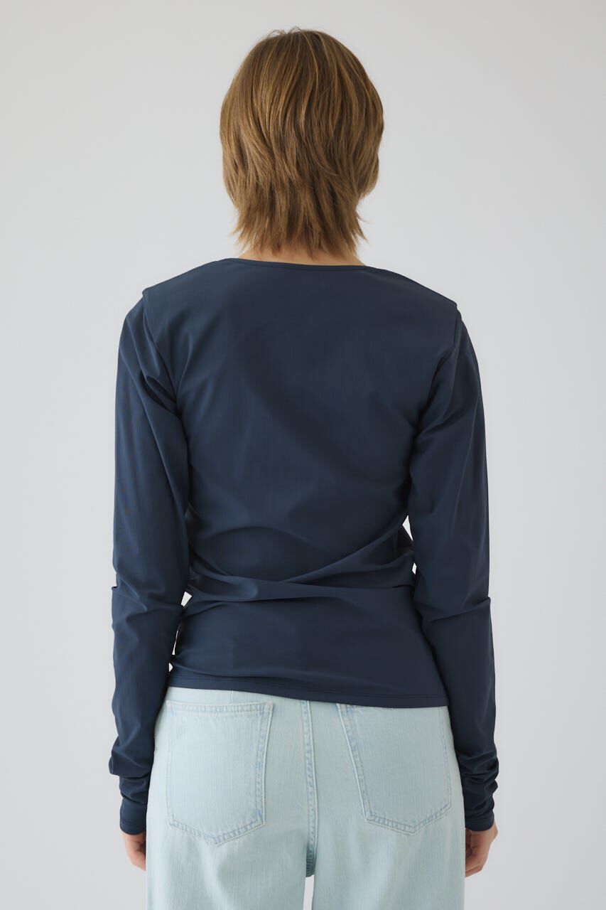 RIM.ARK 「Cross strap skin tops」|Tシャツ・カットソー|