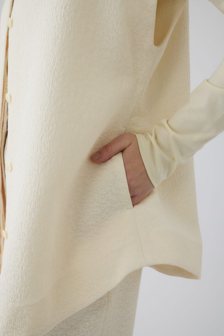 RIM.ARK 「Glossy JQ shape vest」|ダウンベスト・ベスト|