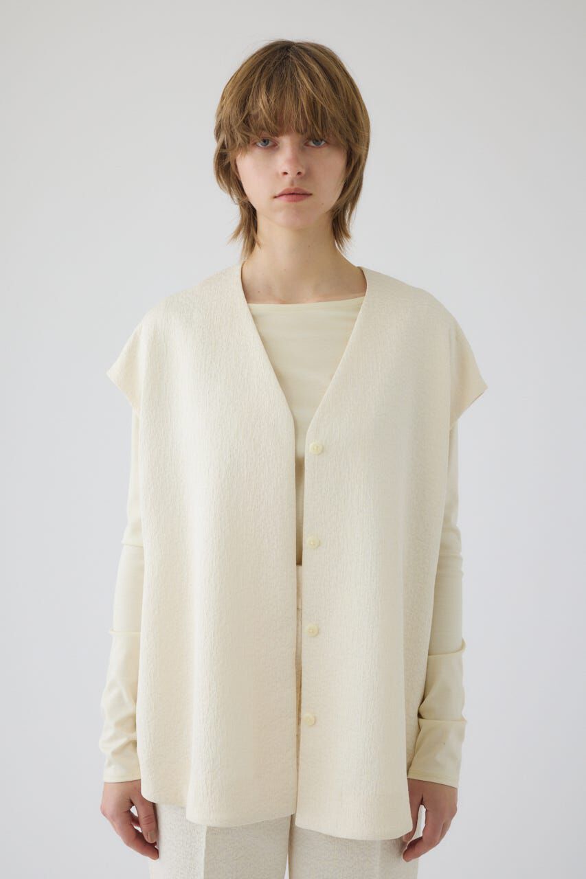 RIM.ARK 「Glossy JQ shape vest」|ダウンベスト・ベスト|