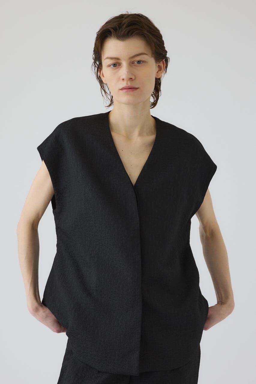 RIM.ARK 「Glossy JQ shape vest」|ダウンベスト・ベスト|