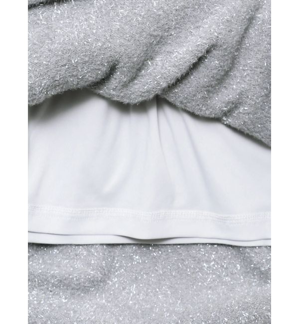CALNAMUR「GLITTER SHAGGY KNIT SK/グリッターシャギーニットスカート」|スカート|
