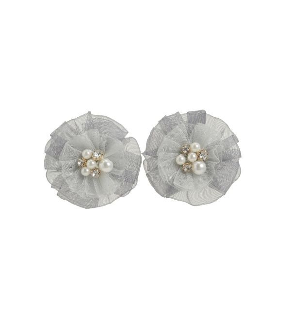 CALNAMUR「SHEER 3D FLOWER BIJOU PIERCE/シアー3Dフラワービジューピアス」|その他|