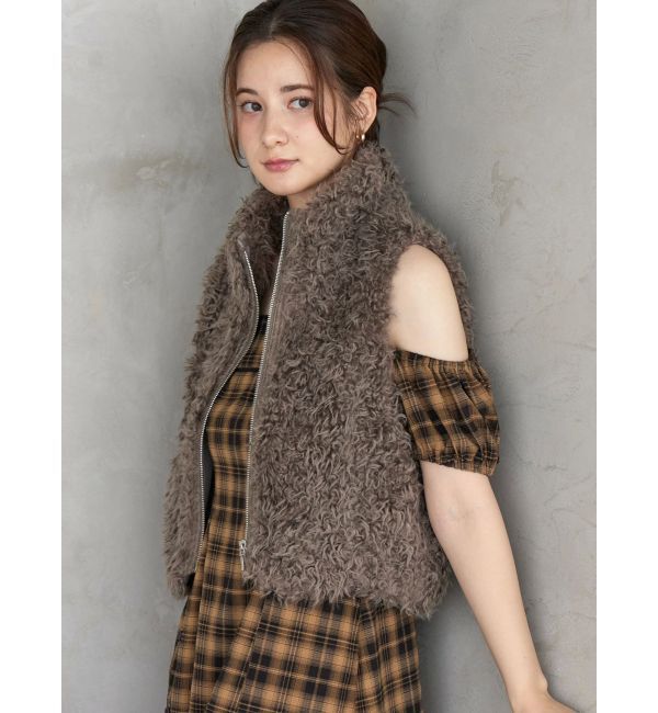 CALNAMUR「２ＷＡＹチェックロングワンピース」|ワンピース|