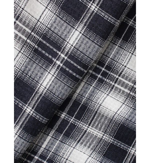 CALNAMUR「２ＷＡＹチェックロングワンピース」|ワンピース|