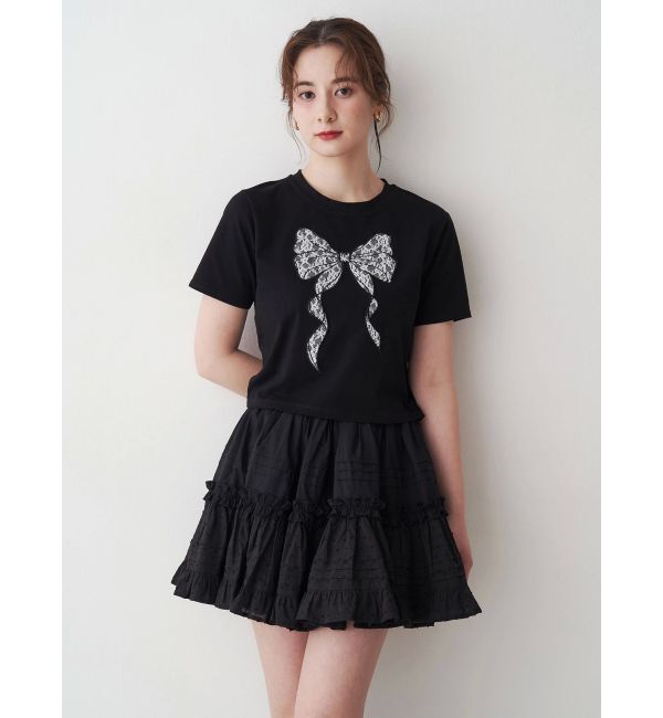 CALNAMUR「コットンギャザーボリュームスカート」|スカート|