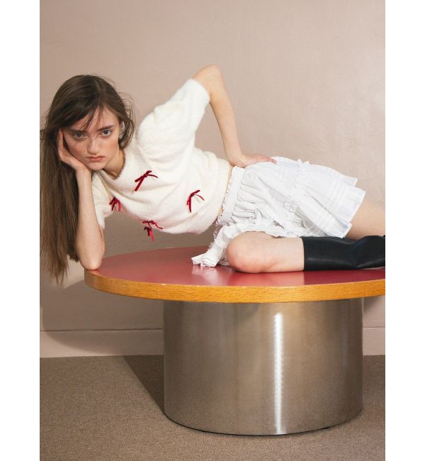 CALNAMUR「コットンギャザーボリュームスカート」|スカート|