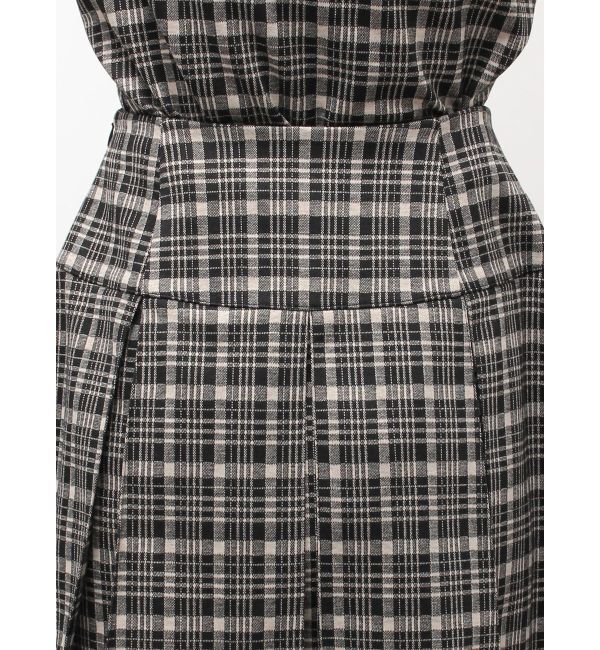 CALNAMUR「チェックニットソーミニスカート」|スカート|