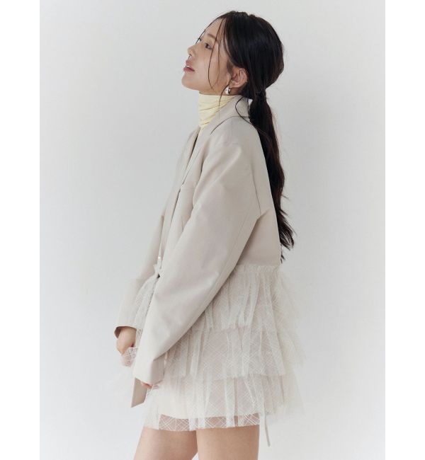 CALNAMUR「チュールティアードジャケット」|その他|