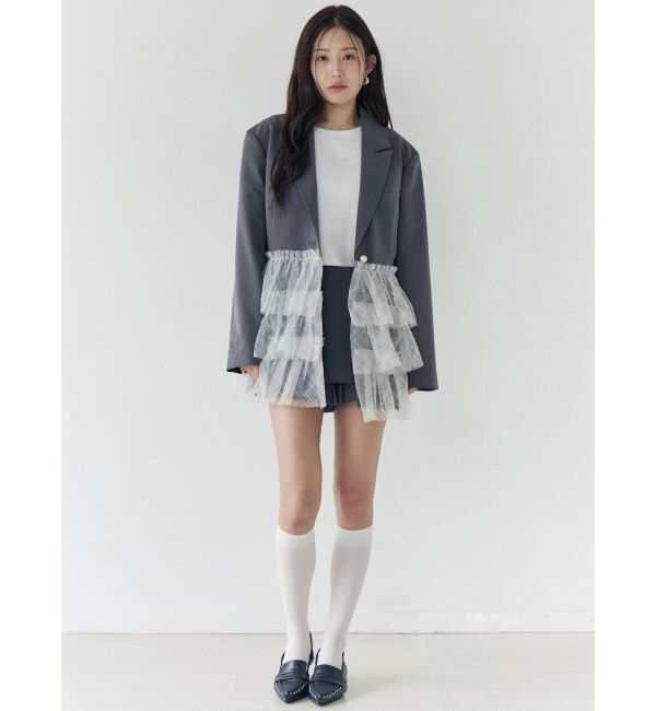 CALNAMUR「チュールティアードジャケット」|その他|