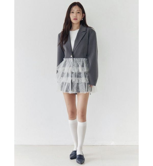 CALNAMUR「チュールティアードジャケット」|その他|