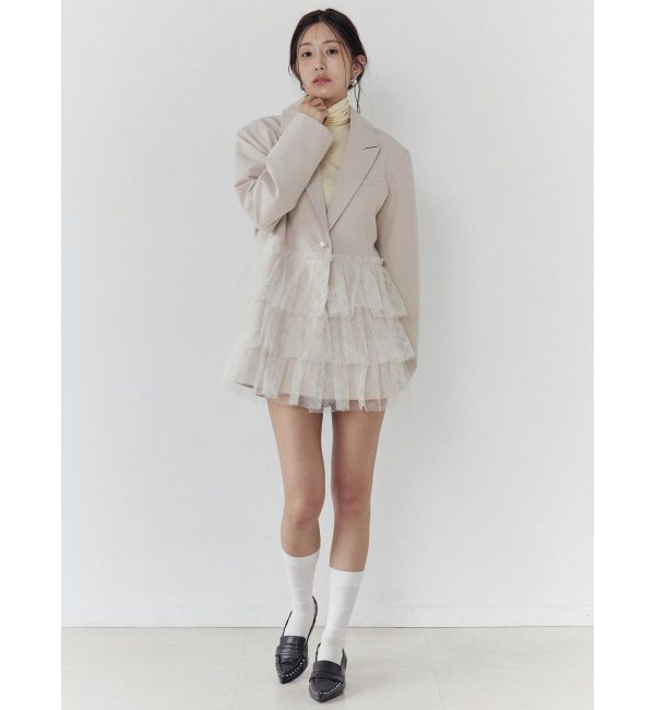 CALNAMUR「チュールティアードジャケット」|その他|