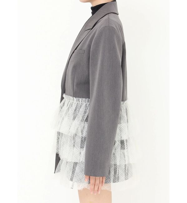 CALNAMUR「チュールティアードジャケット」|その他|
