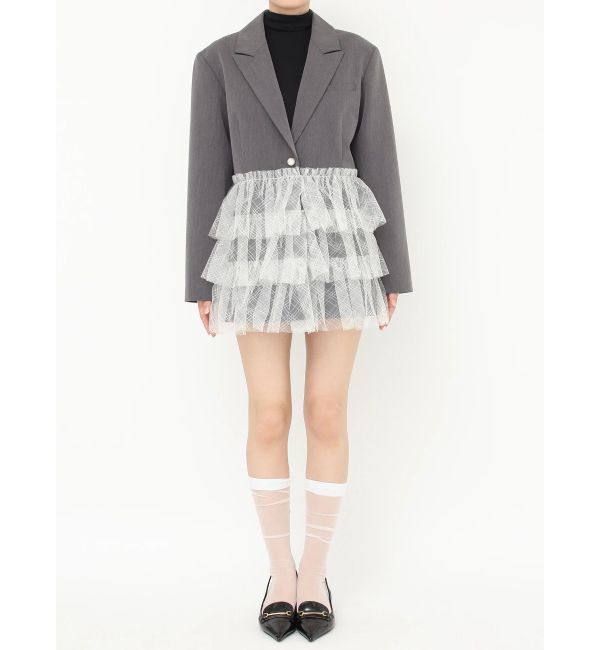 CALNAMUR「チュールティアードジャケット」|その他|