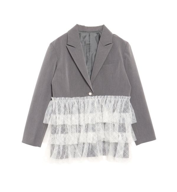 CALNAMUR「チュールティアードジャケット」|その他|