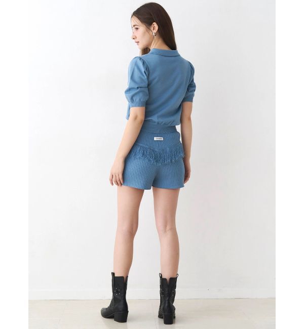 CALNAMUR「ウエスタンディティールニットトップス」|ニット・セーター|