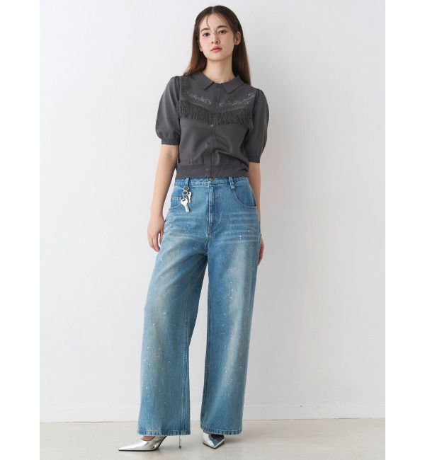 CALNAMUR「ウエスタンディティールニットトップス」|ニット・セーター|