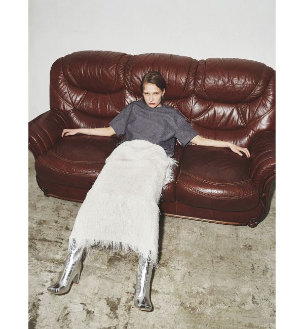 ELENDEEK「SQUARE SHORT BOOTS」|ショートブーツ|