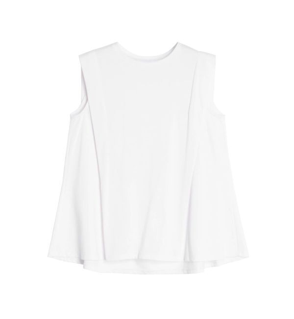 ELENDEEK「TECH MATERIAL TUCKED CS」|Tシャツ・カットソー|オフホワイト